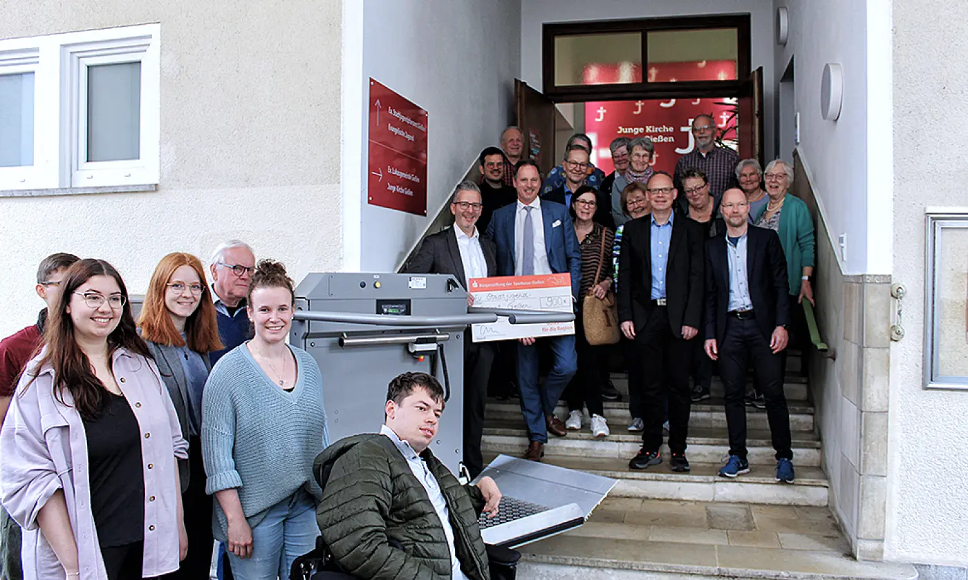 Bürgerstiftung spendet an Gießener Kirche